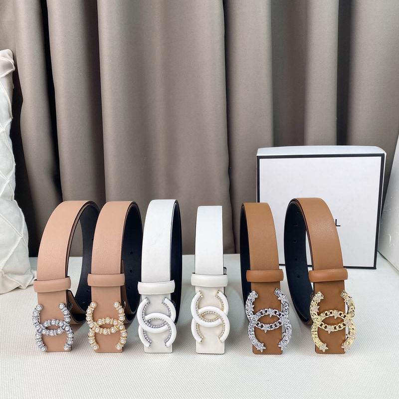 Chanel belt 30mmX90-115cm 7D07